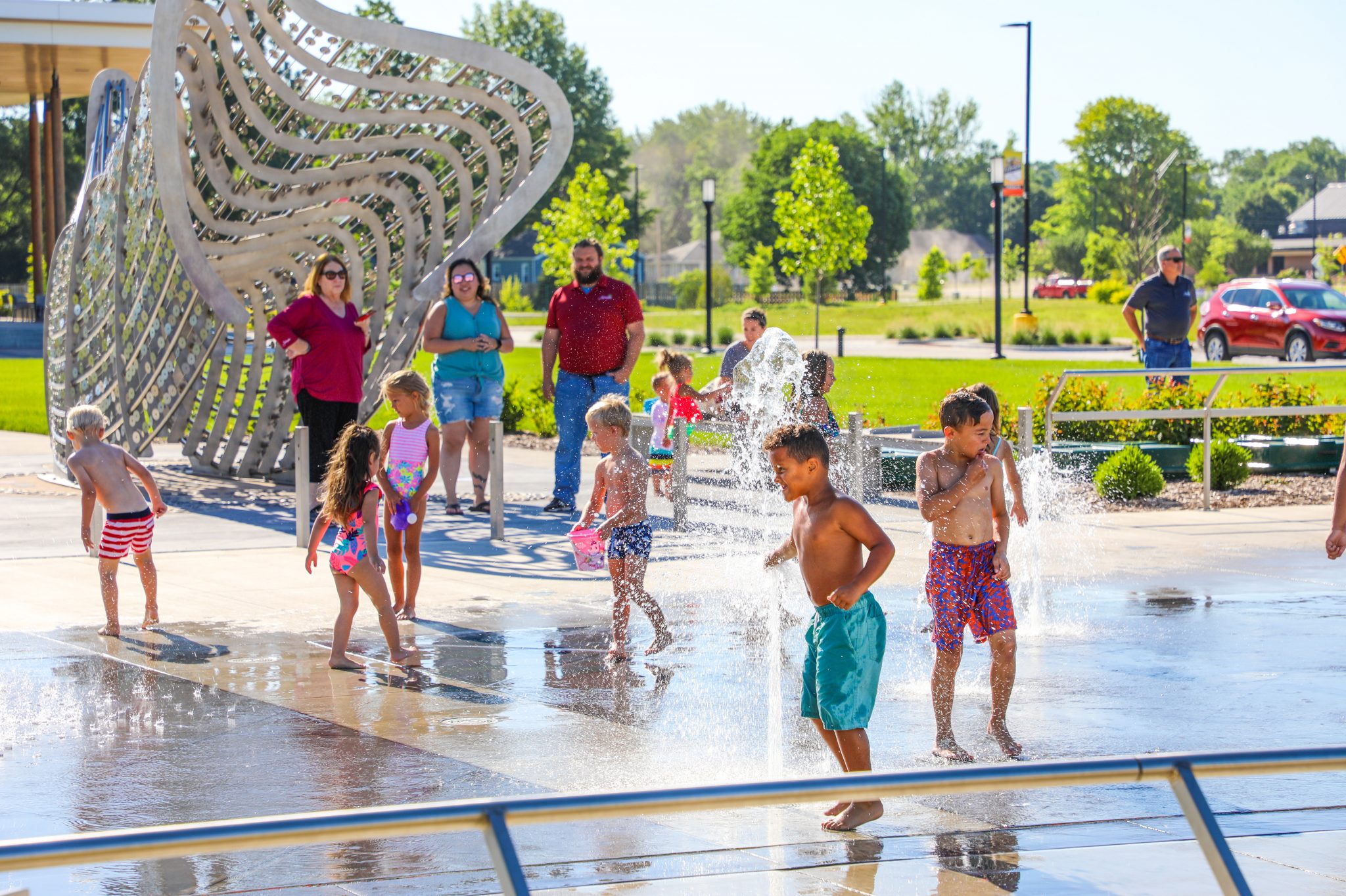 Splash Pad Johnston Town Center
